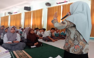 Pelaksanaan Gladi Asesmen Nasional (AN) di SMPN 1 Purwojati