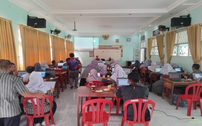 DESIMINASI PENGISIAN SKP GURU DAN KARYAWAN SMPN 1 PURWOJATI TAHUN 2023
